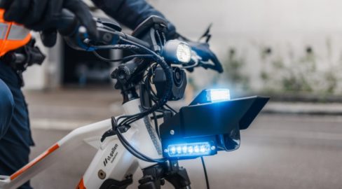 SG: Es wird aufgerüstet- Bike Police jetzt mit Blaulicht und Sirene