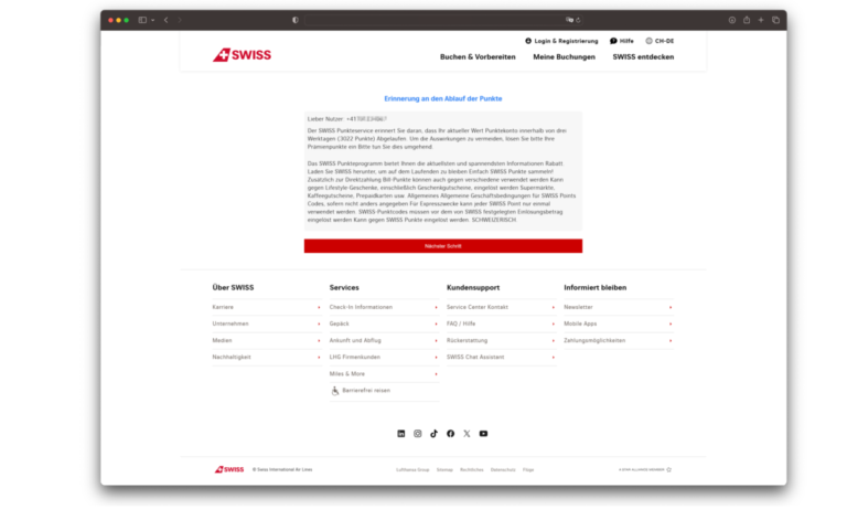 website crime
