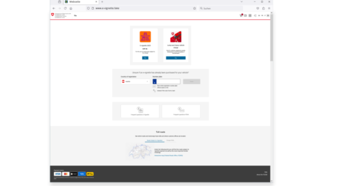 Gefälschte Websites: Warnung vor Betrug beim E-Vignetten-Kauf
