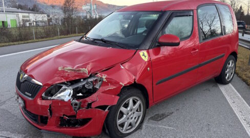 Sennwald SG: Mehrere Unfälle auf A1 und A13