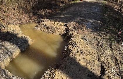 Winterthur-Sennhof ZH: Abwasser-Leck – Vollsperrung, Sparaufruf