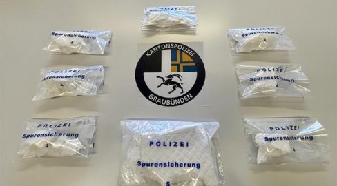 Landquart GR: 1 kg Kokain – Polizei schnappt Dealer-Duo