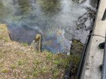 Buchs SG: Ölfilm im Binnenkanal – Feuerwehr legt Ölsperren
