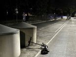 Landquart GR: E-Trottinett-Unfall – Lenker prallt gegen Moloks