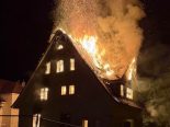 Reinach AG: Brand zerstört leerstehendes Haus Viehmarktstrasse