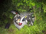 Rheinfelden AG: Citroën landet im A3-Gebüsch, Lenker ins Spital