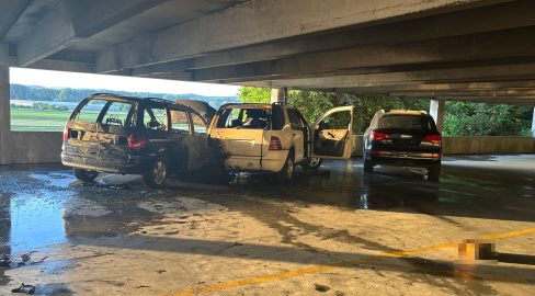 Tägerwilen TG: PW-Brand im Parkhaus – Schaden in Zehntausenden