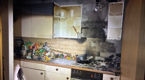Altstätten SG: Küchenbrand Obergasse – 40 Feuerwehrleute