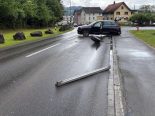 Benken SG: Lenker (86) nickt ein – Unfall, Ausweis weg