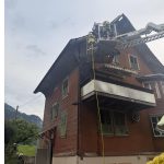 Alpnach OW: Balkon-Brand – ein Bewohner verletzt