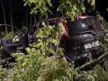 Uznach SG: Fahrunfähige crasht auf A15-Ausfahrt Schmerikon