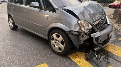 Widnau SG: Unfall an der Unterdorfstrasse - 2 Verletzte