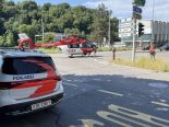 Schaffhausen SH: Helikopter-Einsatz – Grabenstrasse gesperrt