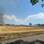 Biberist SO: Feldbrand legt Grüttstrasse lahm – 3h Sperrung