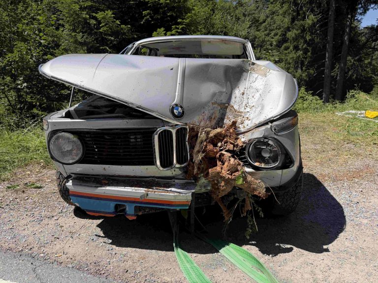 Heiden AR: Unfall – Veteranen-PW stürzt, Lenker (62) ins Spital
