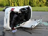 Malters LU: Auffahr-Unfall – 4h Vollsperrung, 8 Verletzte