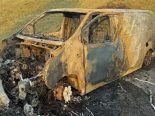 Hasle LU: Lieferwagen-Brand – Wagen brennt völlig aus