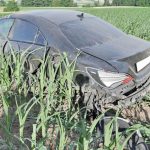 Schwarzenbach LU: Unfall mit Überschlag endet glimpflich