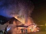 Ruswil LU: Garage-Brand zerstört zwei Autos und beschädigt Haus