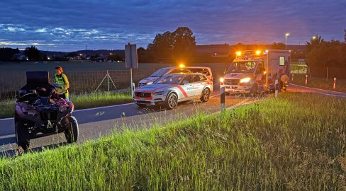 Wigoltingen TG: Quad überschlägt – Lenker (61) mit 1.4 Promille