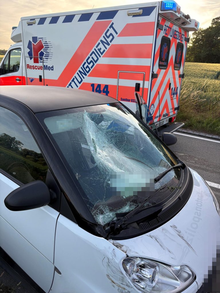 Warth-Weiningen TG: Rollerfahrer stirbt – Crash, Vollsperre
