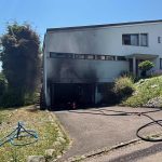 Schinznach-Dorf AG: Brand in Garage – drei Töffs Totalschaden