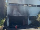 Schinznach-Dorf AG: Brand in Garage – drei Töffs Totalschaden