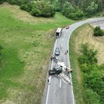 Sagogn GR: Buscrash – Vollsperrung, 69-Jähriger schwer verletzt