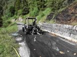 Sedrun GR: Traktor-Brand – Rinder knapp gerettet