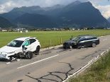 Unfall Altdorf UR: Seitlich-frontale Kollision fordert vier Verletzte
