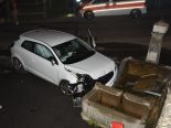 Rodels GR: Unfall – fahrunfähiger Lenker kracht in Dorfbrunnen