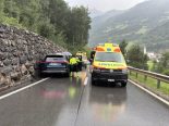Poschiavo GR: PW-Lenker (62) prallt in Mauer – 5 Verletzte