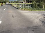 Altstätten SG: Unfall – Velo prallt in Töff, Rega fliegt Lenker
