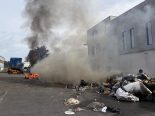 Niederuzwil SG: Brand in Mulde – 20 Feuerwehrleute gefordert