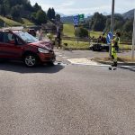 Ebnat-Kappel SG: Unfall – Auto rammt Töff, Lenker (71) verletzt