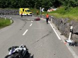 Gähwil SG: Töff-Unfall – Lenker (20) und Senior (85) im Spital
