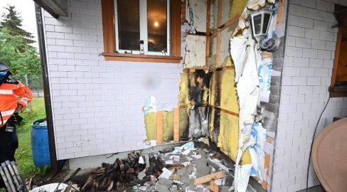Gossau SG: Fassadenbrand in MFH – 50'000 Fr. Schaden
