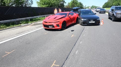 Gossau SG: Zwei Unfälle auf A1 – drei Stunden im Stau