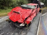 Unfall auf Fürstenlandstrasse in Kirchberg SG endet mit Überschlag
