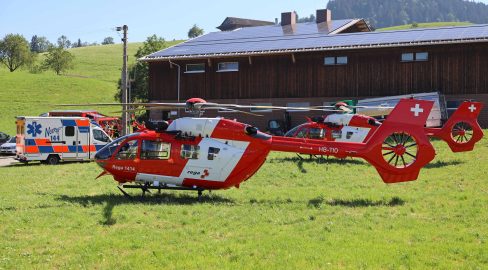 Walchwil ZG: Mann (69) stirbt bei Arbeitsunfall – 4 verletzt