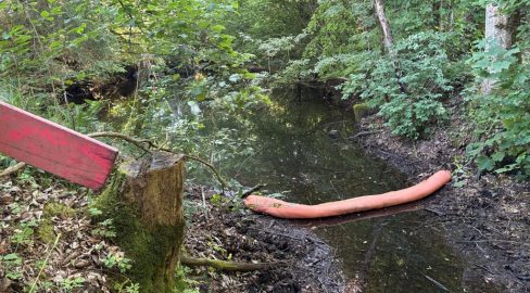 Ricken SG: 10 Liter Öl im Bildhausweiher – Feuerwehr im Einsatz