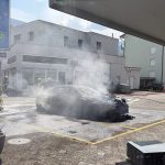 Sargans SG: Brand – Auto im Vollbrand, 50'000-Fr.-Schaden