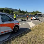 St. Gallen SG: Drei A1-Unfälle – Töfffahrer kritisch verletzt