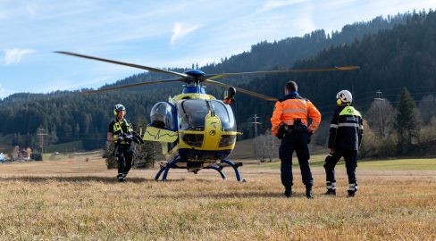 Walenstadt SG: Gleitschirm-Unfall – Pilot schwer verletzt