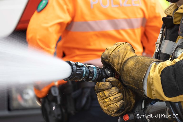 St. Gallen SG: Brand bei OpenAir – Zelte evakuiert
