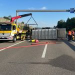 Unfall A1 Kirchberg BE: Vollsperrung – Anhänger mit Schafen kippt