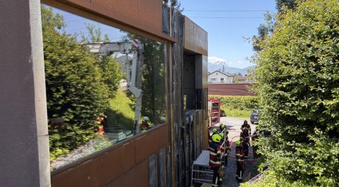 Widnau SG: Fassadenbrand an Rheinstrasse – Gebäude evakuiert