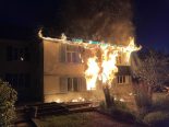 Thürnen BL: Vollbrand im Mehrfamilienhaus – Bewohnerin verletzt