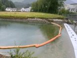 Umweltvorfall in Broc FR: Öl gelangt in Fluss und See
