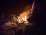 Ennetmoos NW: Ferienhaus in Flammen – Vollbrand zerstört Haus